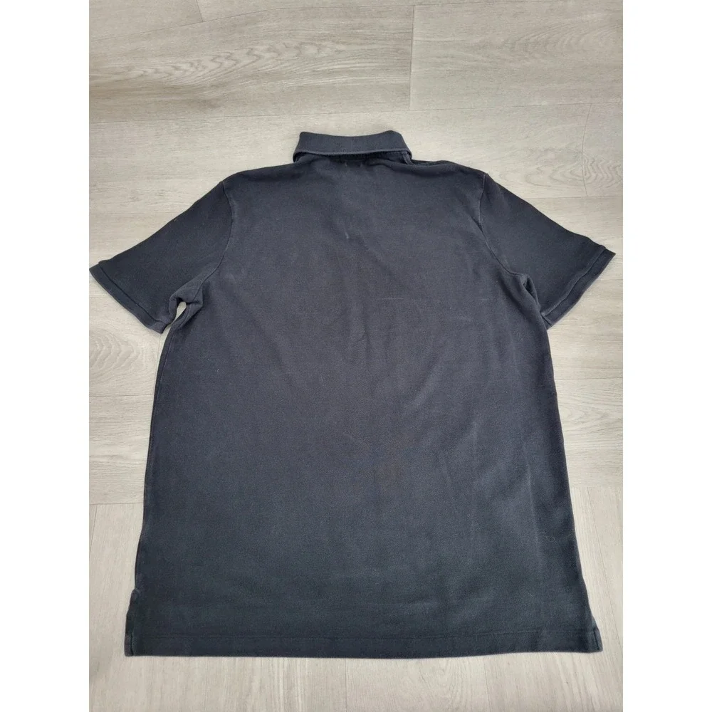 Polo Ralph Lauren Shirt Men's Large Black Heather Golf Short Sleeve Cotton